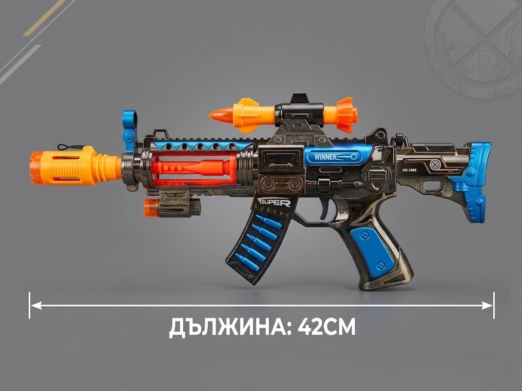 Играчка автомат със звукови ефекти и дим - Image 2